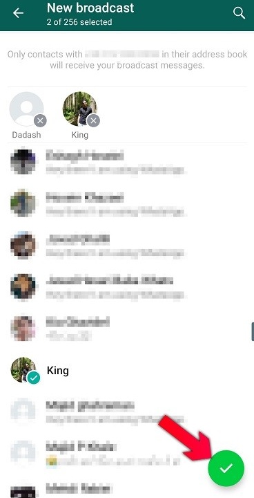ارسال پیام در Android