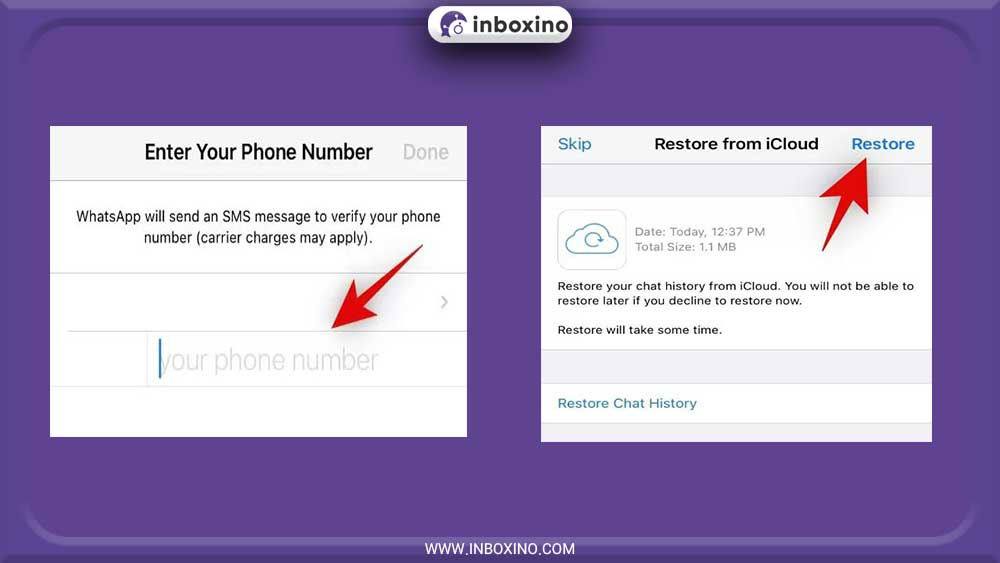 چگونه پیام های حذف شده واتساپ را برگردانیم ایفون